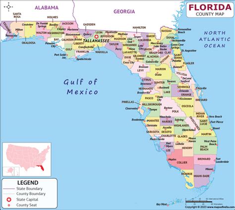 show map of florida
