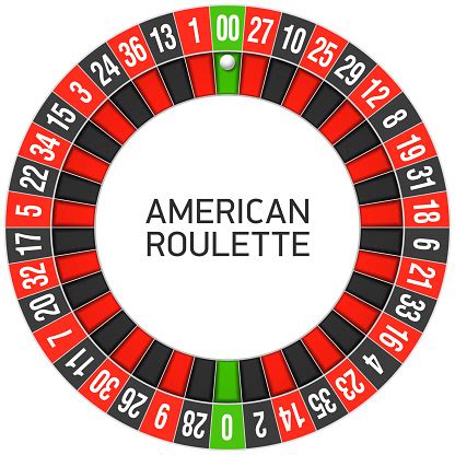 show me an american roulette wheel