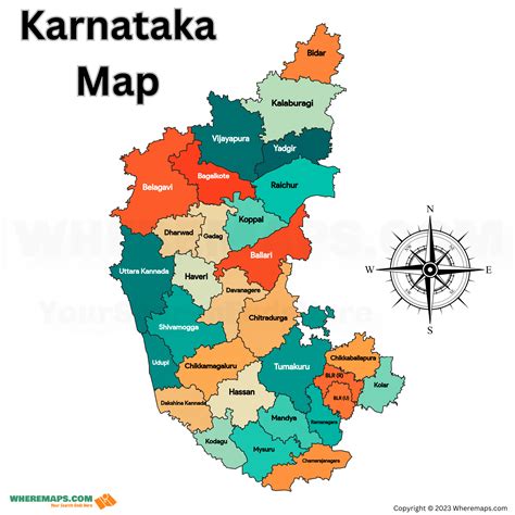 show me karnataka map
