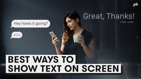 show words when texting