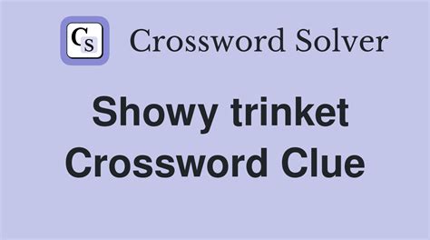 Showy Trinket Ge