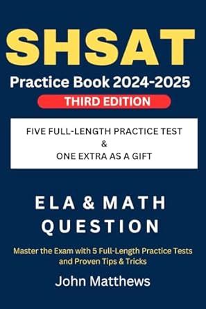 Shsat Practice Tests
