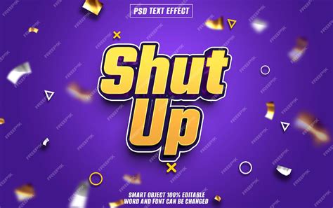 Shut Up Font