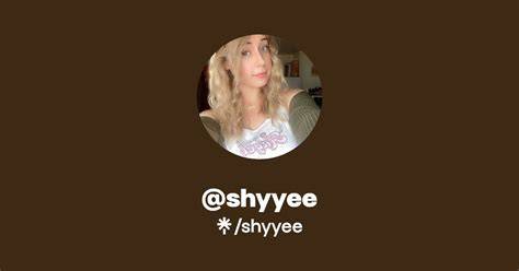 shyyee onlyfans