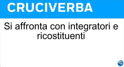 Si Affronta Con Integratori E Ricostituenti
