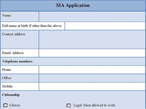 Read Sia Application Supporting Documents 