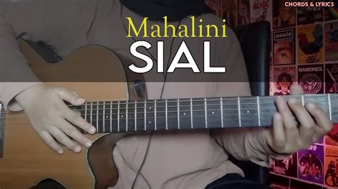 SIAL MAHALINI LIRIK CHORD - Kunci Gitar Meiska - Hilang Tanpa Bilang Chord Dasar