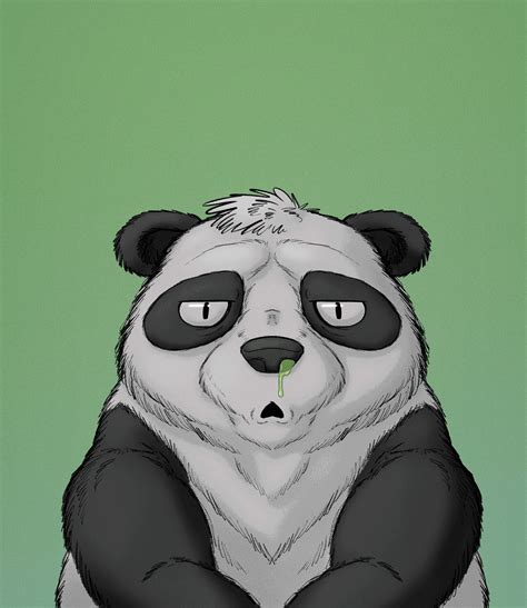 sick panda