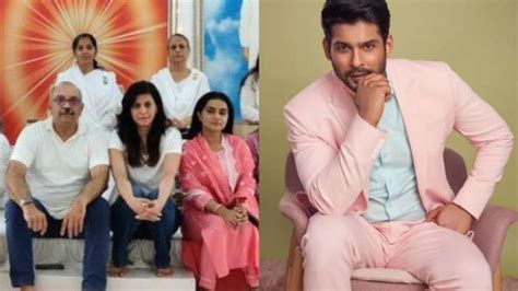 siddharth shukla actor family