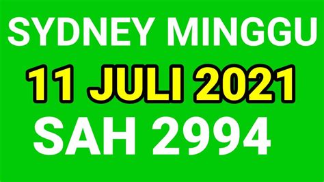 SIDNEY SIANG INI 🏖️ Data SDY: Pengeluaran SDY Hari Ini | Keluaran SDY | Togel Sidney