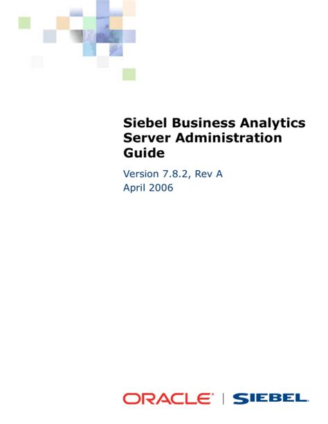 Read Siebel Business Analyst Student Guide 