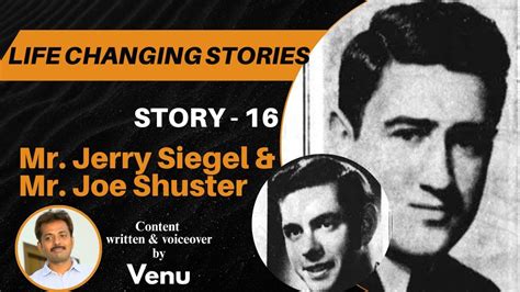 siegel and shuster biography examples