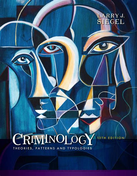 Download Siegel Criminology Theories Patterns And Typologies 