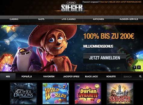 sieger casino login yigy