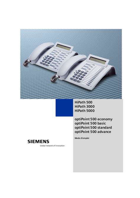 Full Download Siemens Optipoint 500 User Guide 