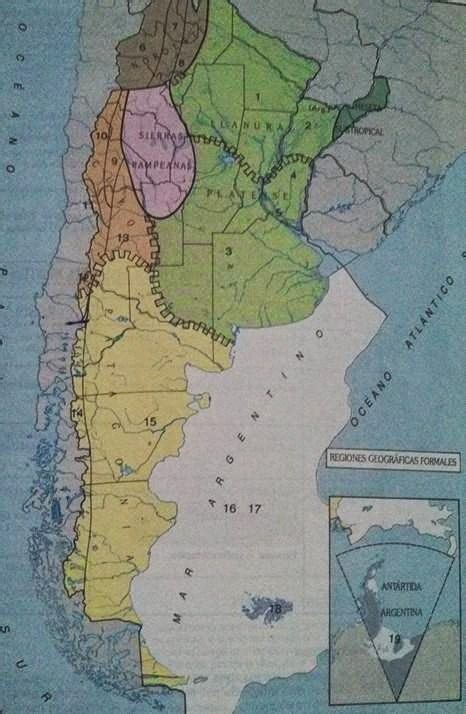 Sierras Pampeanas Mapa