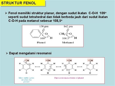 sifat fisika dan kimia fenol