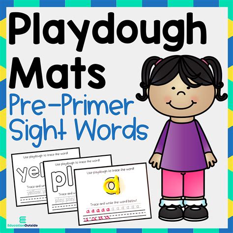 Sight Word Play Dough Mats Dolch 220 Preprimer 5th Grade Dolch Words - 5th Grade Dolch Words