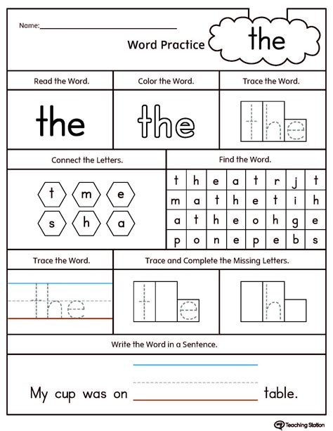 Sight Word Tracing Worksheets Alphabetworksheetsfree Com Sight Word Find Worksheet - Sight Word Find Worksheet