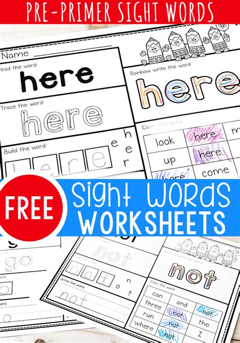 Sight Word Worksheet Pack Free Homeschool Deals She Sight Word Worksheet - She Sight Word Worksheet