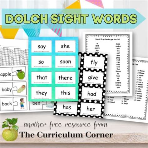 Sight Words Archives The Curriculum Corner 123 Fry First Grade Sight Words - Fry First Grade Sight Words