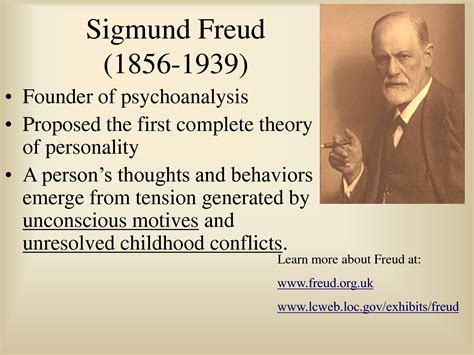 sigmund freud psychoanalytic theory psychoanalysis