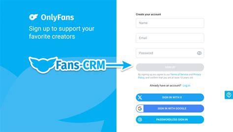 sign up for onlyfans