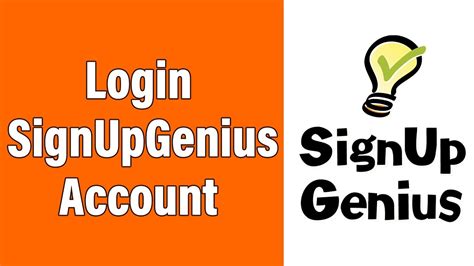 Sign Up Genius Login