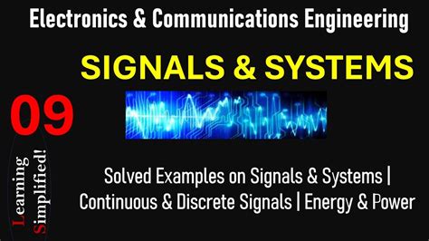 Signals And Systems Engineering