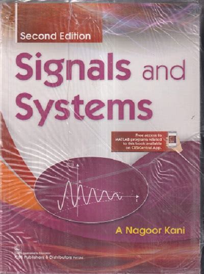 Read Online Signals And Systems By Nagoor Kani 