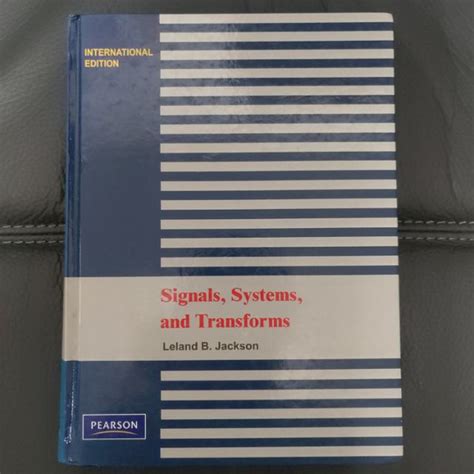 Read Online Signals Systems And Transforms Jackson Solution 