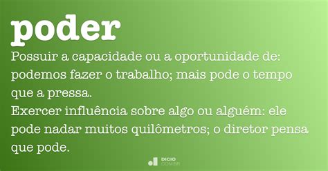 Significado De Poder