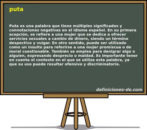 Significado De Puta