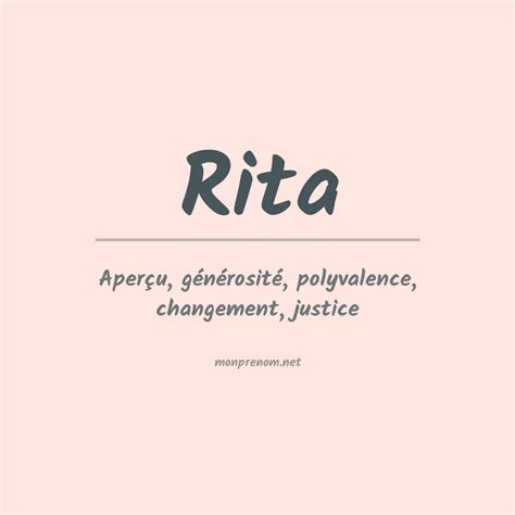 signification et va c rita c