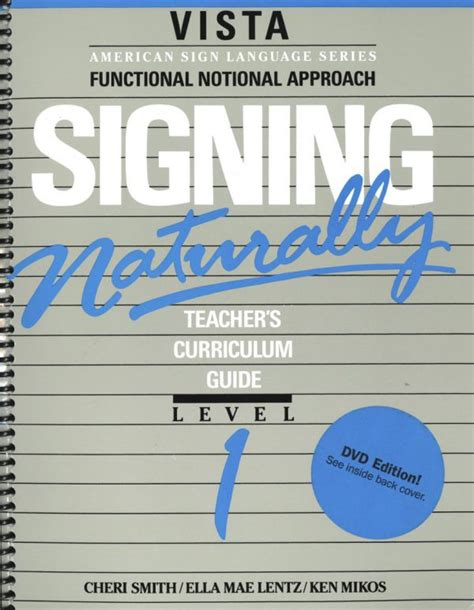 Download Signing Naturally Teachers Edition 