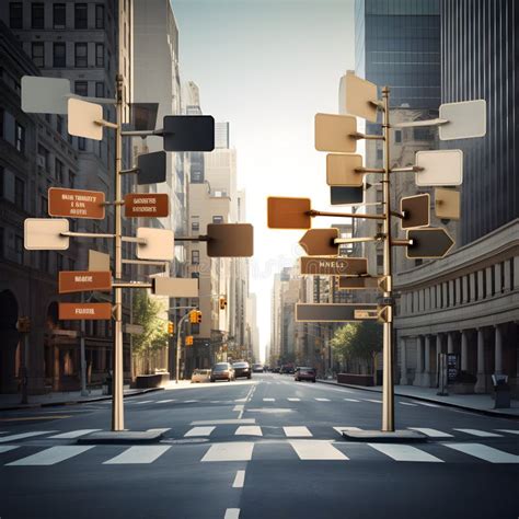 signposts on the road to success