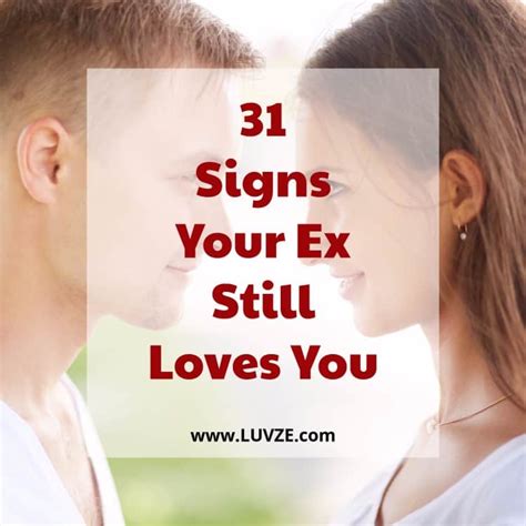 signs that shows your ex girlfriend still loves you