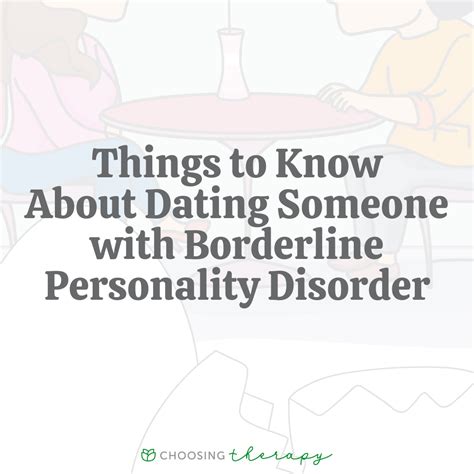 signs youre dating someone with borderline personality disorder