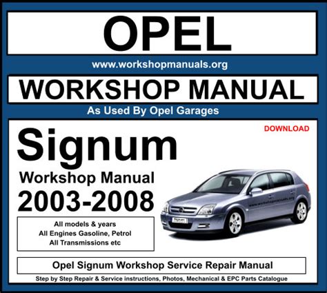 Download Signum Workshop Manual 