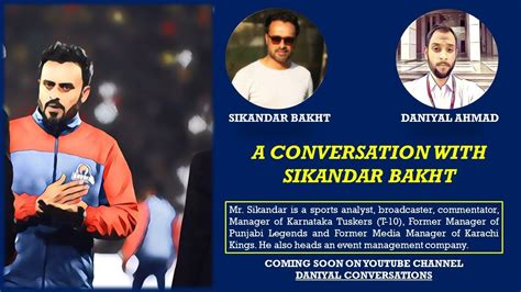 sikander bakht commentator