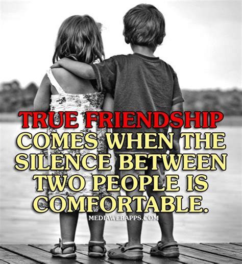 Silence Between Friends Quotes