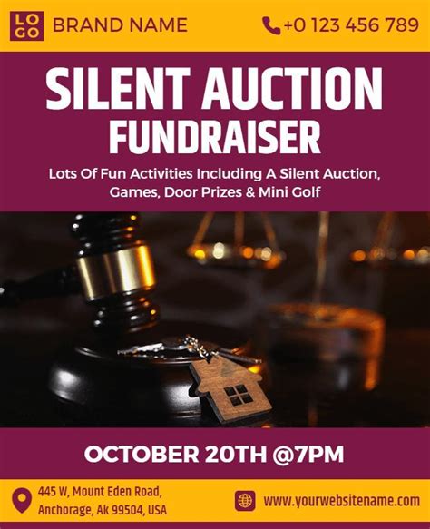 Silent Auction Flyer