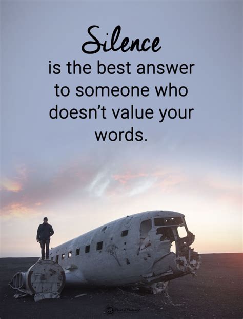 Silent Is Best Answer
