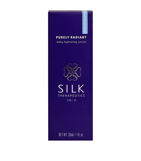 Silk Therapeutics Purely Radiant Hydrating Serum Best Seller Haan Antiaging Cleanser Walmart Harrods Uk