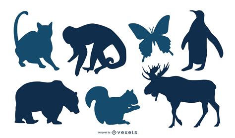 Siluetas De Animales