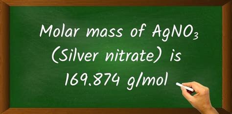 Silver Nitrate Molar Mass