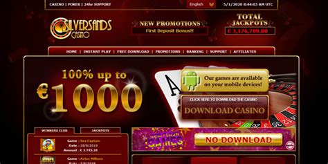 silversands casino euro login abfo luxembourg