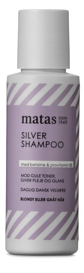 silverschampo i naturligt hår
