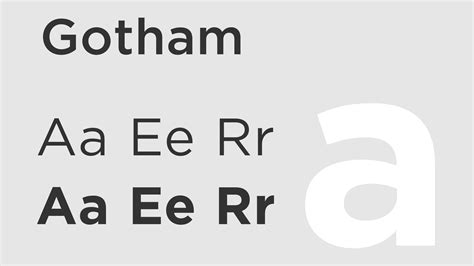 similar font to gotham medium