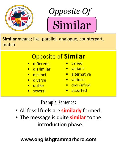 Similar Meaning